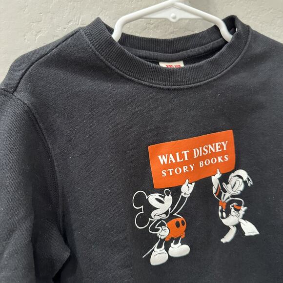 Uniqlo Disney Mickey & Donald Story Books Crewneck Sweatshirt - Picture 3 of 5